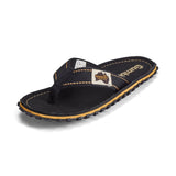 Islander Flip-Flops - Women's - Classic Black from Gumbies USA