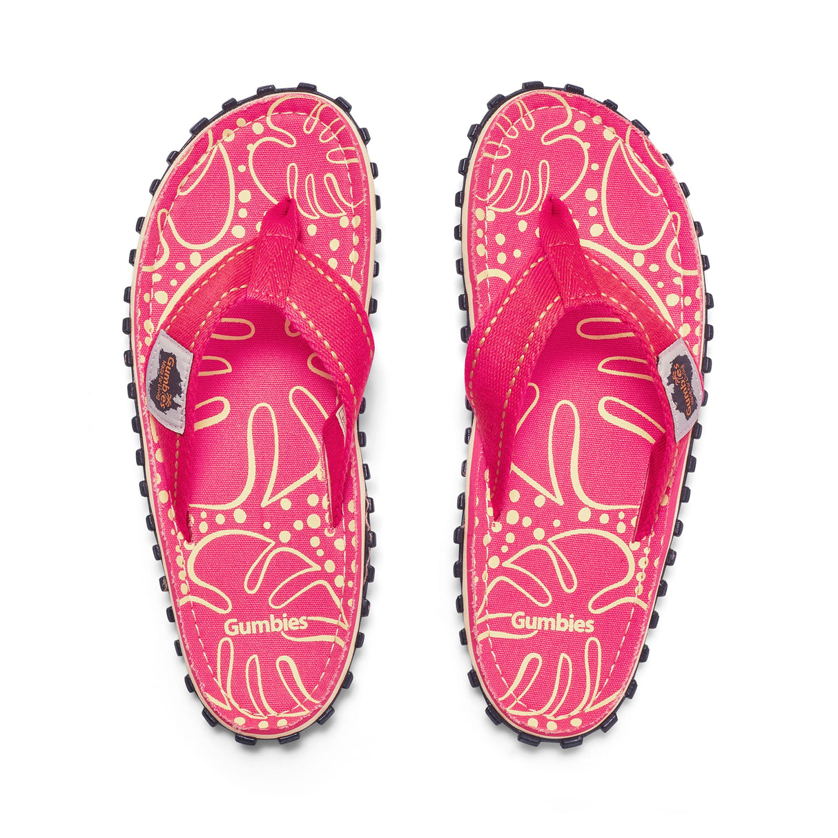 Islander Flip-Flops - Women's - Tropical Pink from Gumbies USA