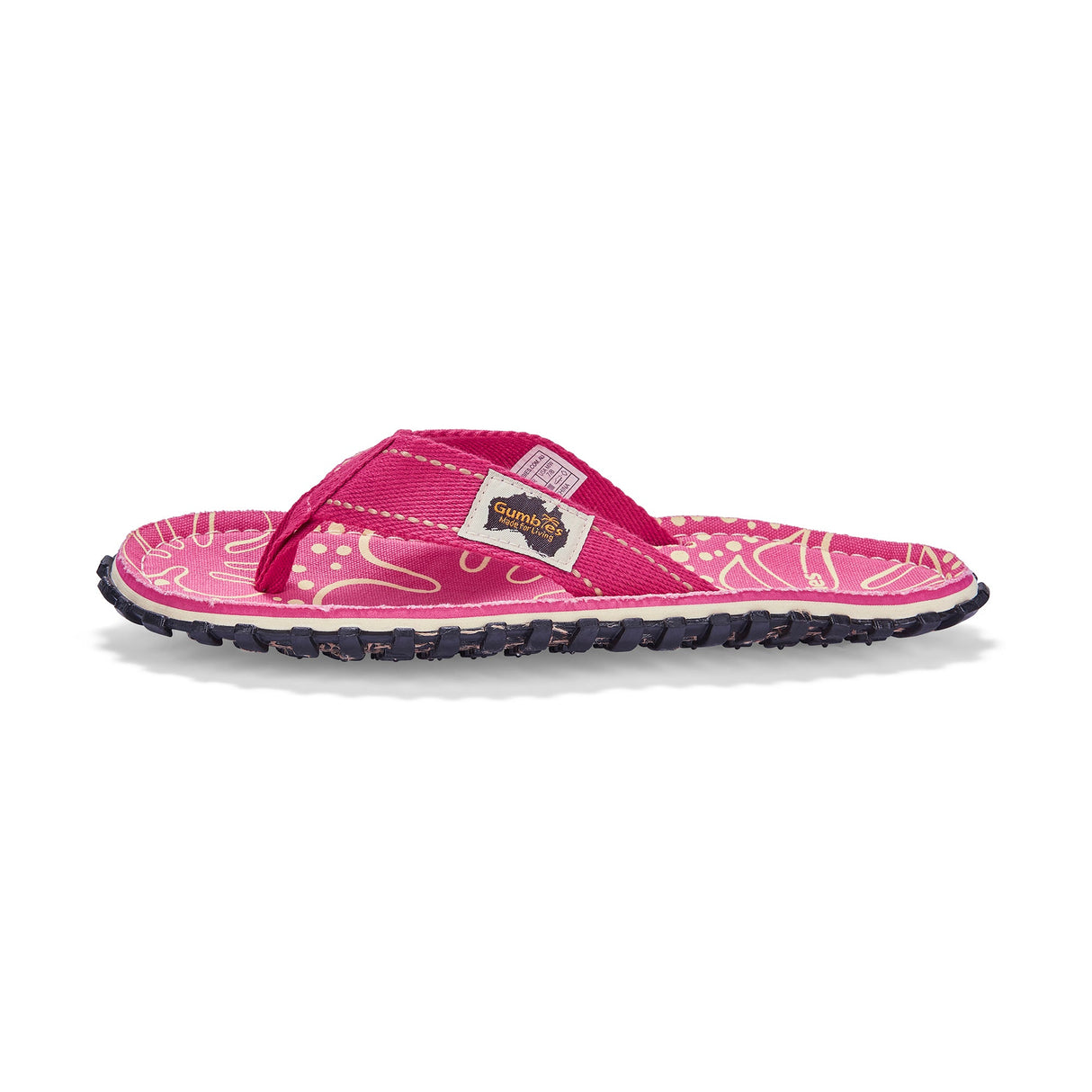 Islander Flip-Flops - Women's - Tropical Pink from Gumbies USA