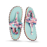 Slingbacks - Women's - Mint / Pink from Gumbies USA
