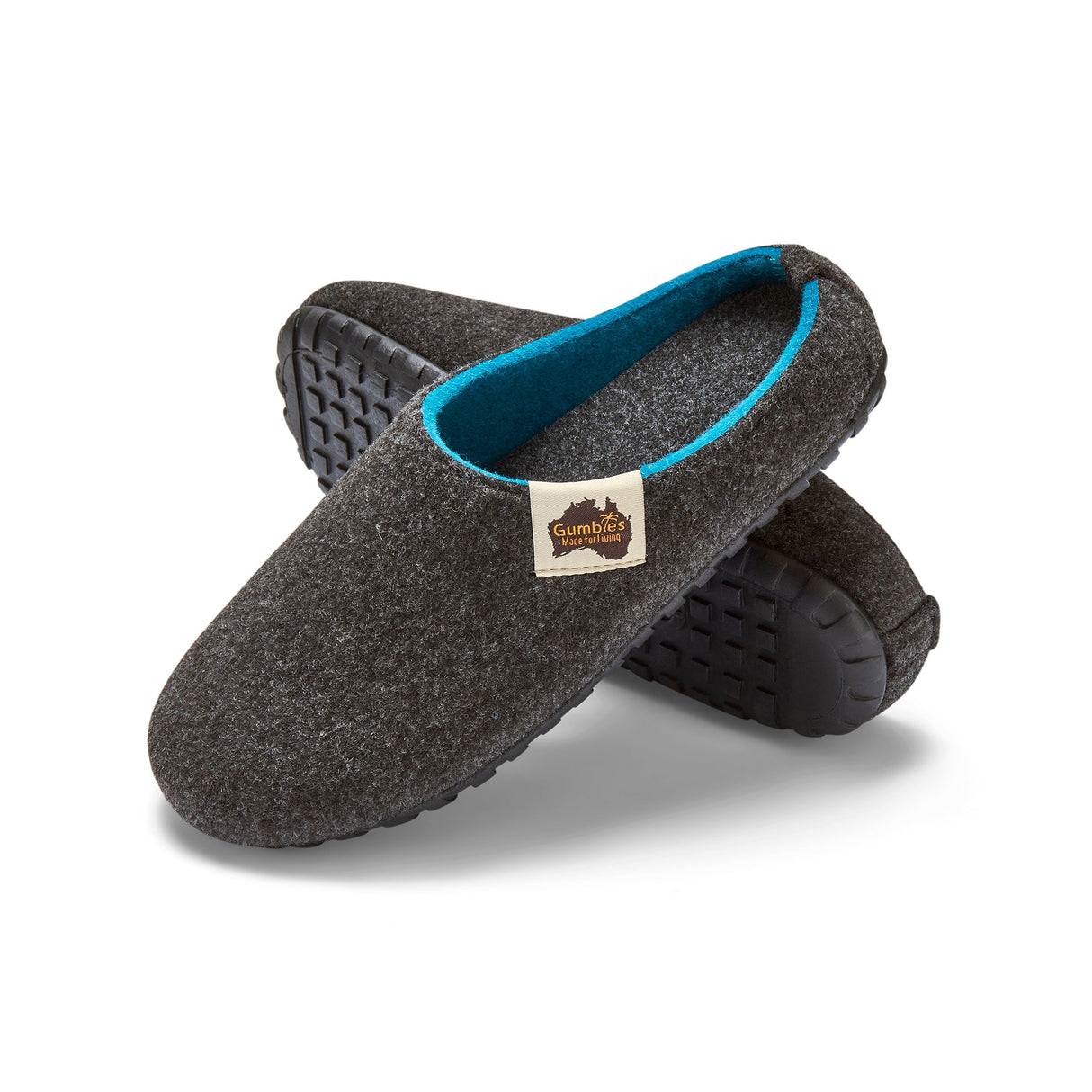 Outback - Women's - Charcoal & Turquoise from Gumbies USA