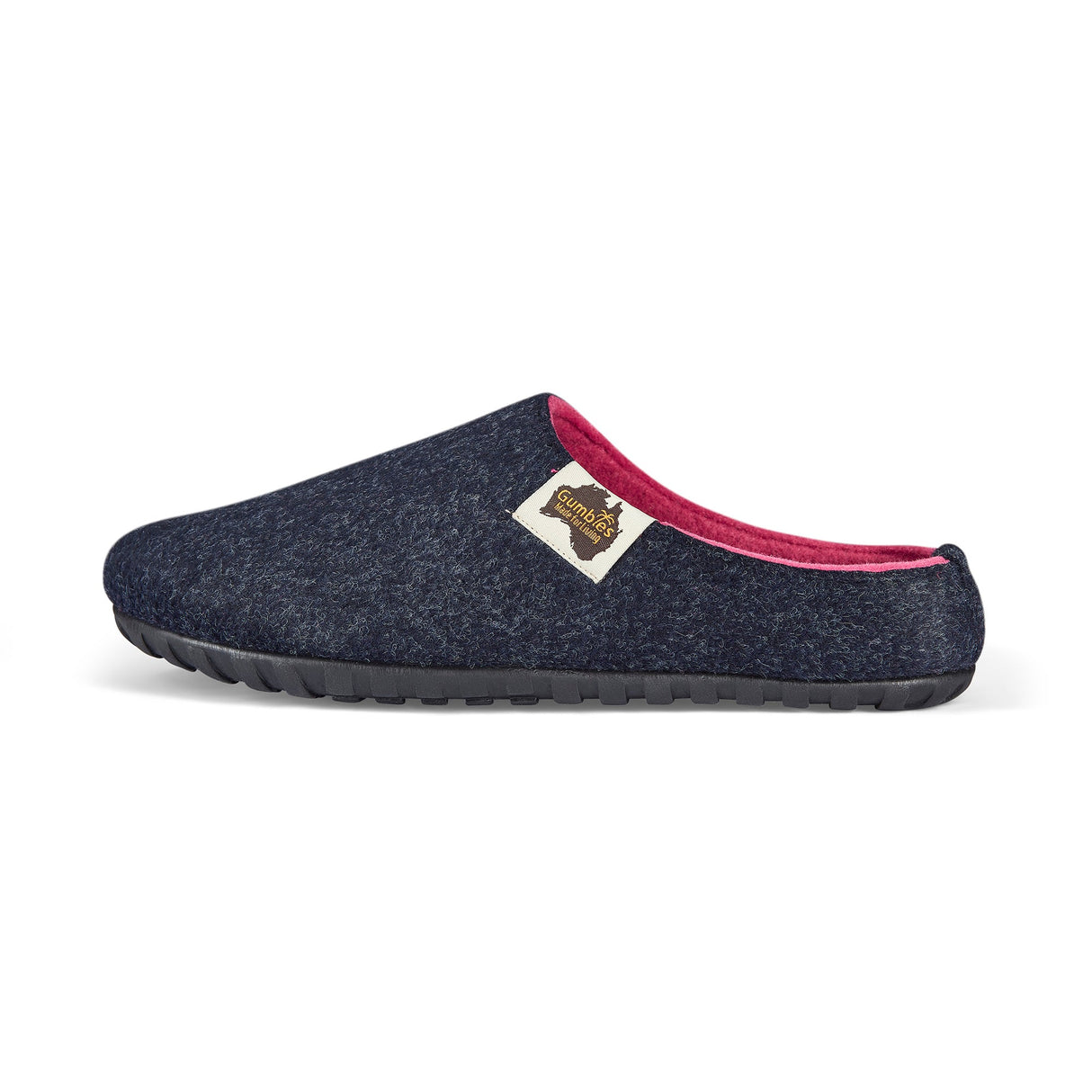 Outback Slippers - Women's - Navy & Pink from Gumbies USA
