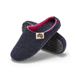Outback Slippers - Women's - Navy & Pink from Gumbies USA