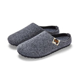 Outback Slippers - Women's - Grey & Charcoal From Gumbies USA