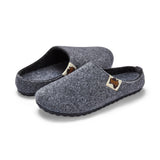 Outback Slippers - Men's - Grey & Charcoal From Gumbies USA