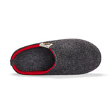 Outback Slippers - Women's - Charcoal & Red from Gumbies USA