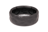 Zeus Hammered Gun Metal Ring from Groove Life