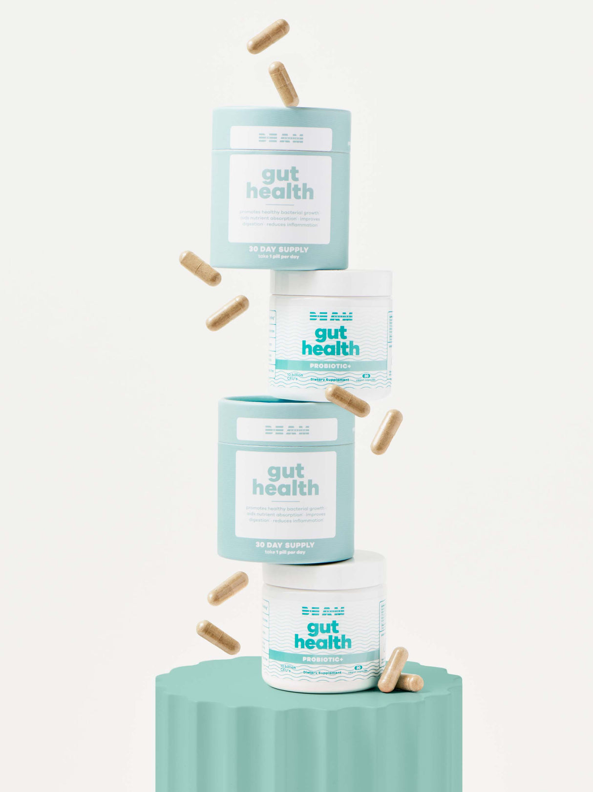 gut health probiotic+ from BEAM