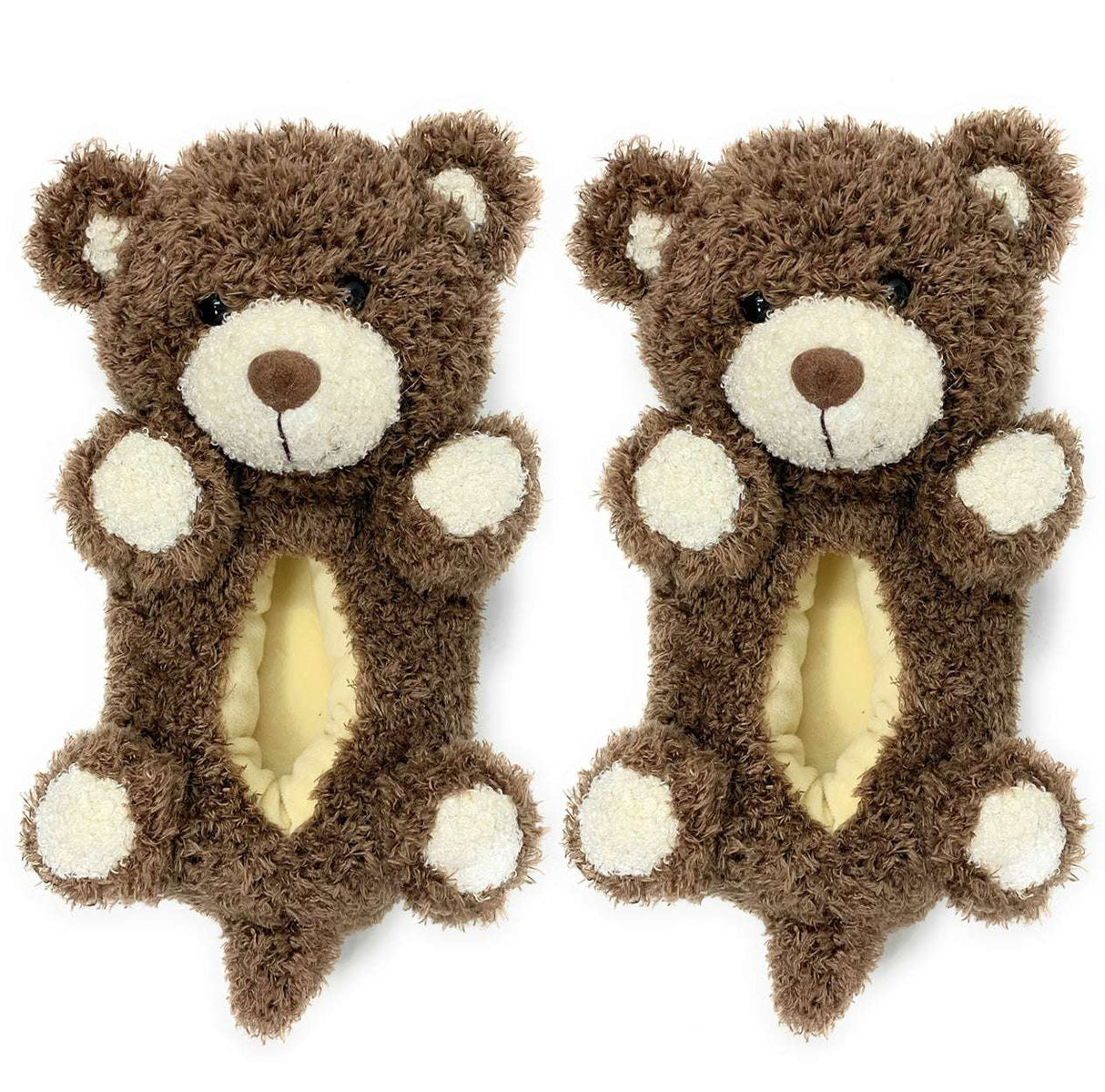 Mocha the Bear Kid's Slippers from Oooh Yeah! Socks