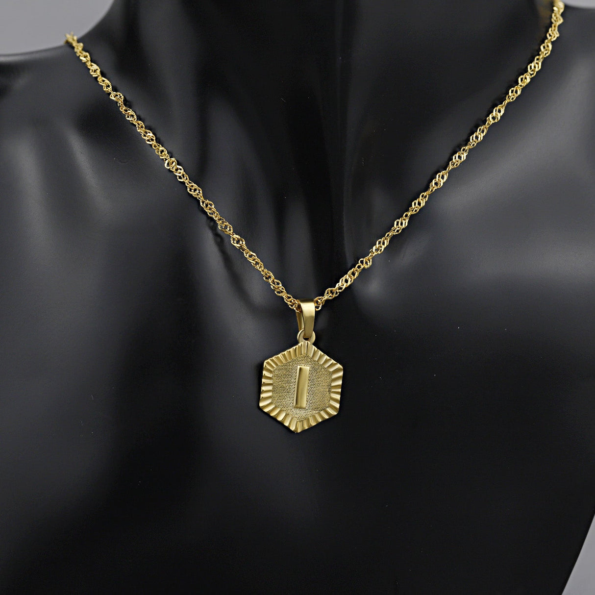 Initial Starburst Necklace from CELESTE SOL Jewelry