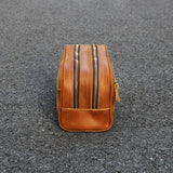 The Nomad Toiletry Bag | Genuine Leather Travel Toiletry Bag from STEEL HORSE LEATHER