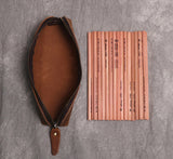The Paavo Leather Pen Case | Leather Makeup Pouch from STEEL HORSE LEATHER