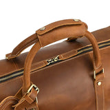 The Dagny Weekender | Large Leather Duffle Bag from STEEL HORSE LEATHER