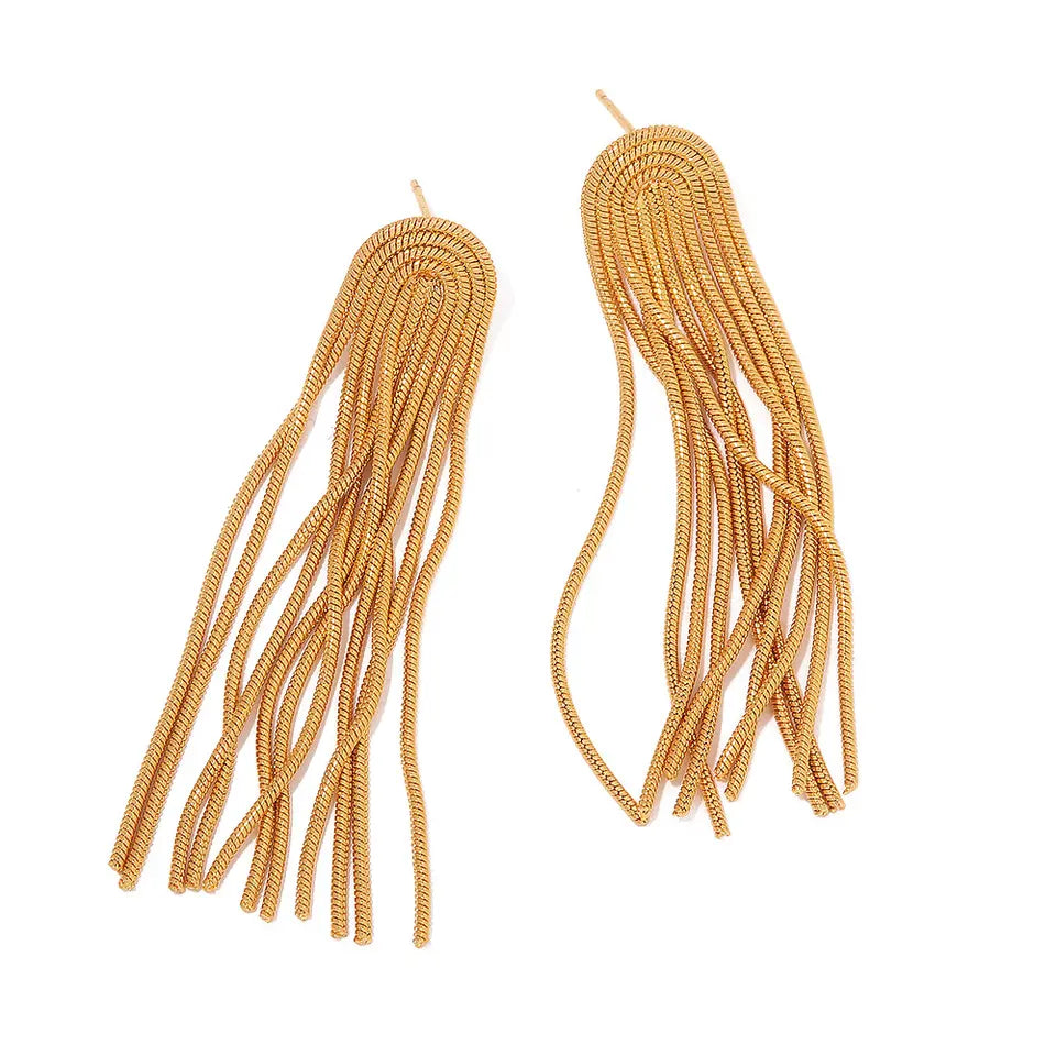 Mindy Tassel Earrings from CELESTE SOL Jewelry