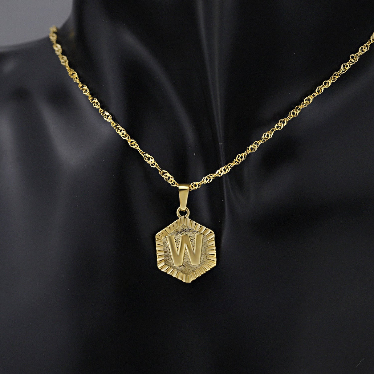 Initial Starburst Necklace from CELESTE SOL Jewelry