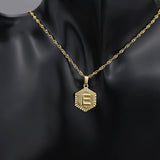 Initial Starburst Necklace from CELESTE SOL Jewelry