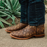 Soto Boots Men's Pirarucu Print Cowboy Boots H4015 from Soto Boots