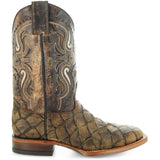 Soto Boots Men's Pirarucu Print Cowboy Boots H4015 from Soto Boots