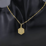 Initial Starburst Necklace from CELESTE SOL Jewelry