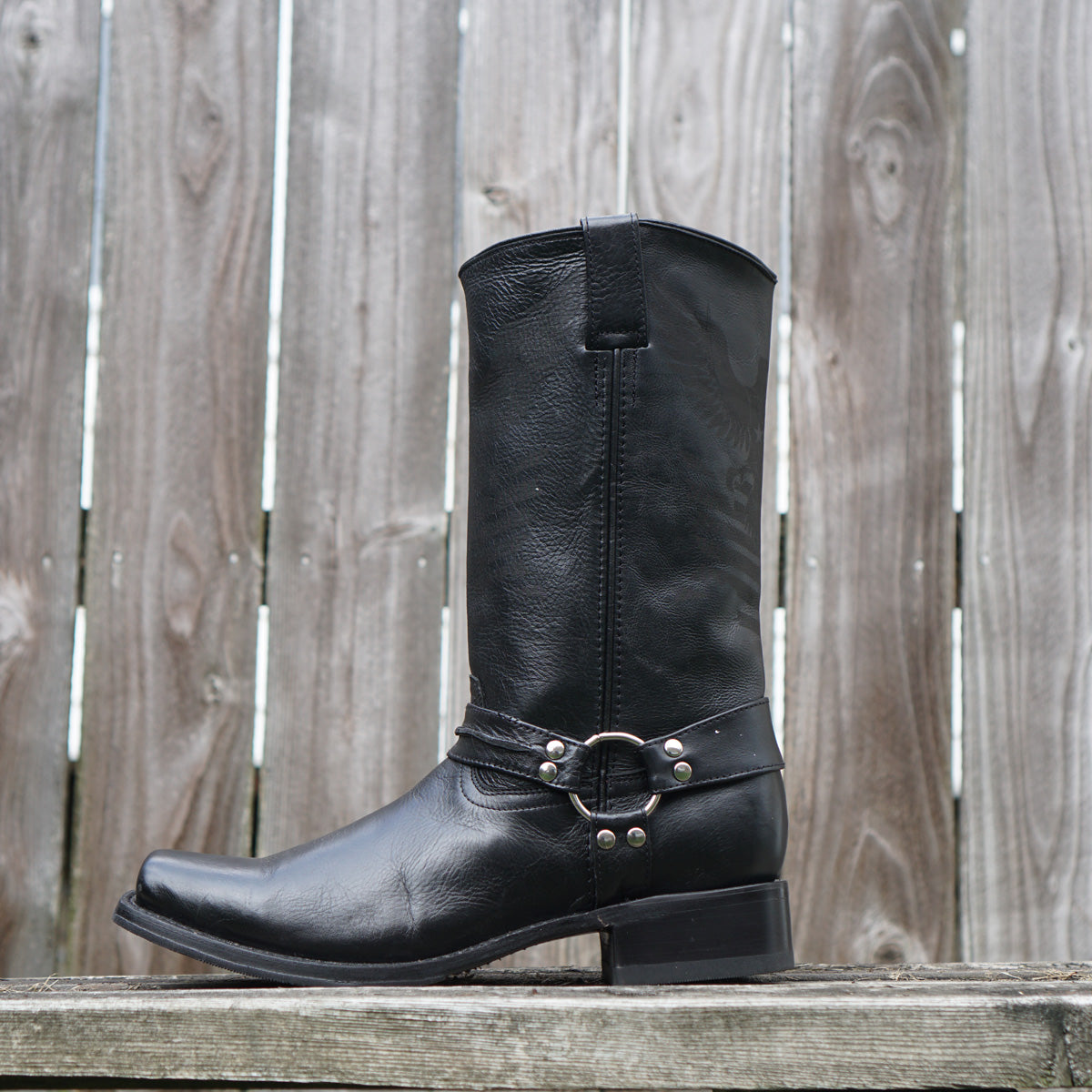 Eagle Rider Men's Leather Biker Boots (H50021) from Soto Boots