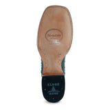 Soto Boots Mens Out of the Wild Black Ostrich Print Boots H50031 from Soto Boots