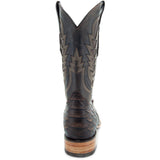 Soto Boots Mens Brown Python Print Boots H50032 from Soto Boots