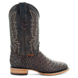 Soto Boots Mens Brown Python Print Boots H50032 from Soto Boots