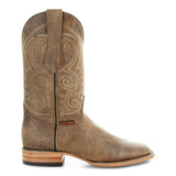 Soto Boots Mens Tan Broad Square Toe Cowboy Boot H50036 from Soto Boots