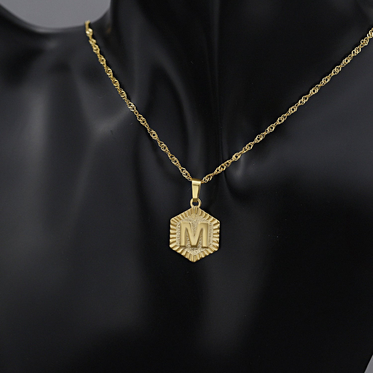 Initial Starburst Necklace from CELESTE SOL Jewelry