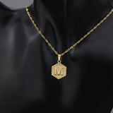 Initial Starburst Necklace from CELESTE SOL Jewelry