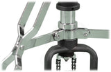 Two Leg Hi-Hat Stand by GRIFFIN - Premium Heavy Duty Hihat Cymbal Foot Pedal with Drum Key - Folding Two Leg Style Converts to a No Leg High Hat Mount from GeekStands
