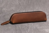 The Paavo Leather Pen Case | Leather Makeup Pouch from STEEL HORSE LEATHER