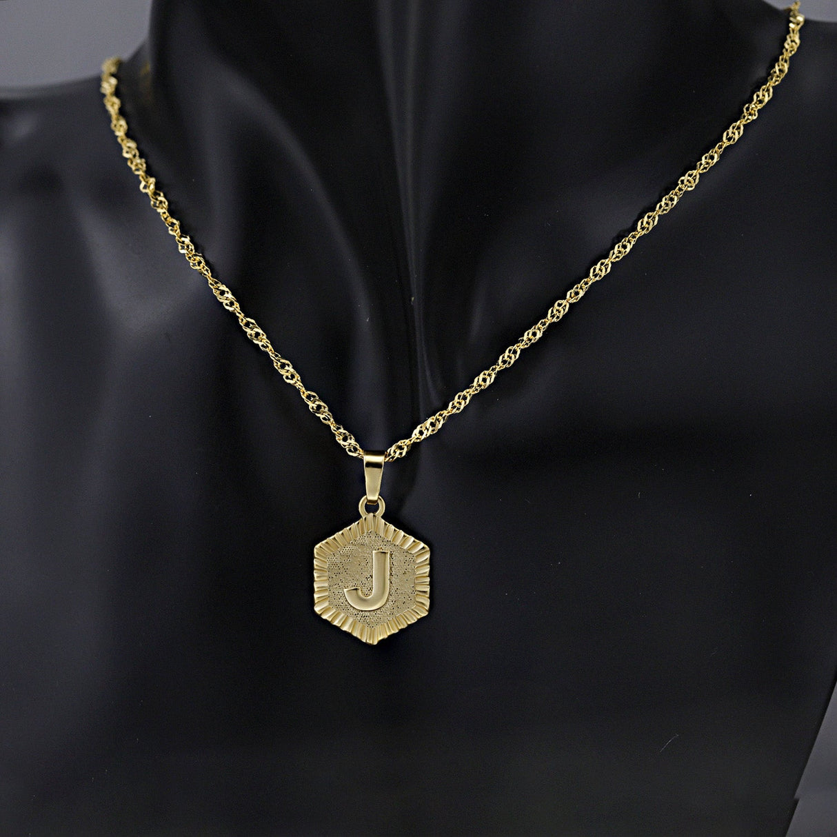 Initial Starburst Necklace from CELESTE SOL Jewelry