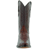 Soto Boots Men's Gator Tail Print Cowboy Boots Cognac (H7006) from Soto Boots