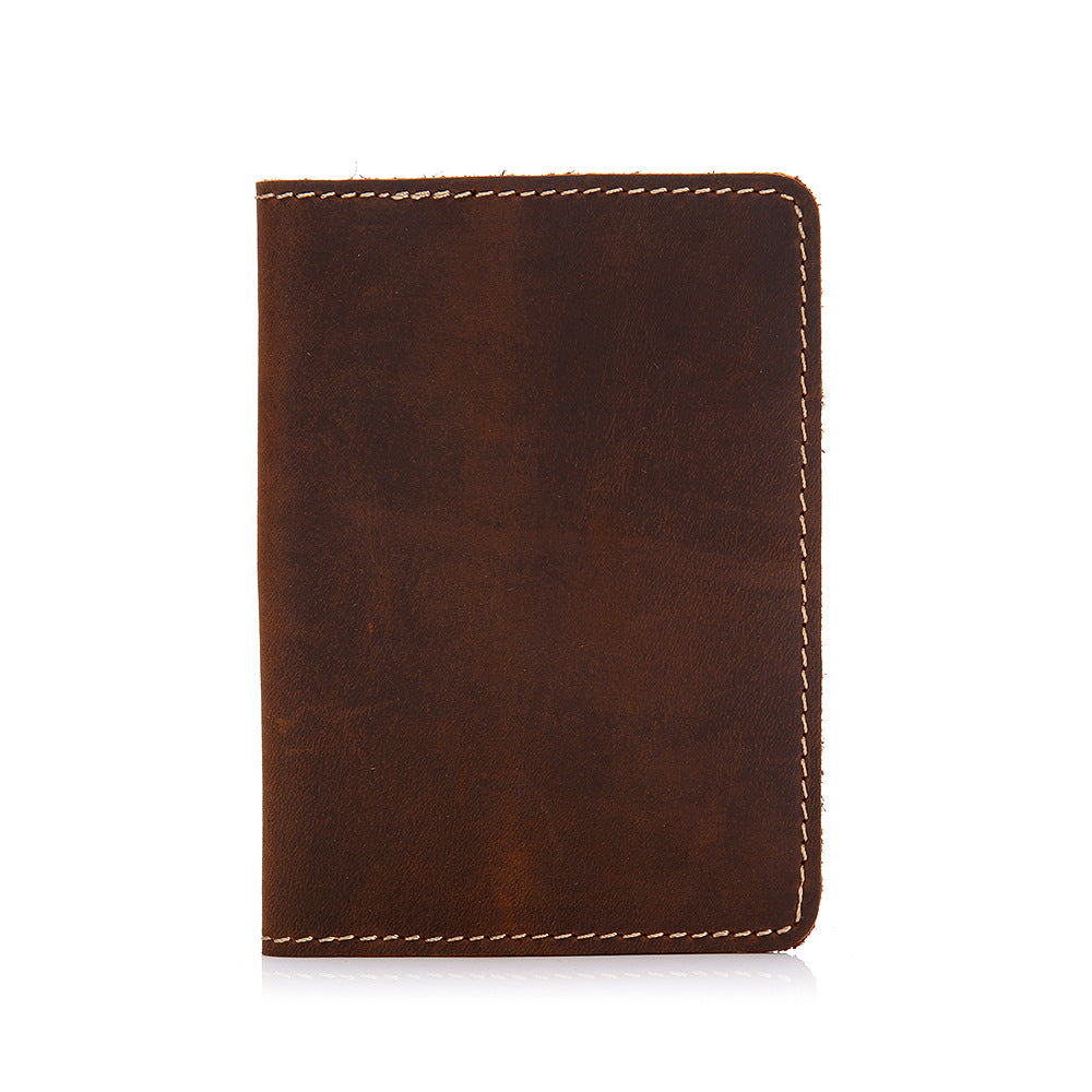 Priam Handmade Leather Passport Cover from STEEL HORSE LEATHER