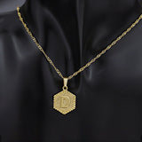 Initial Starburst Necklace from CELESTE SOL Jewelry