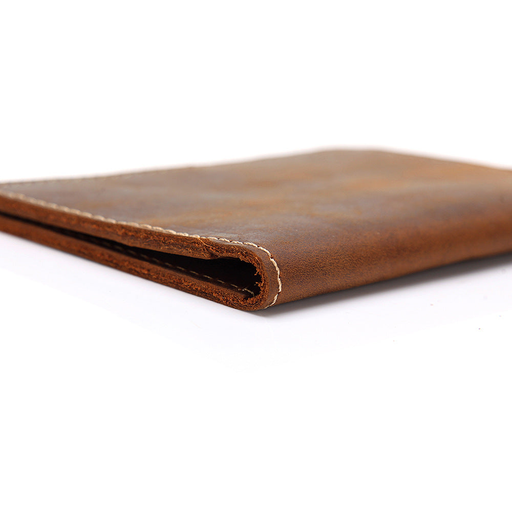 Priam Handmade Leather Passport Cover from STEEL HORSE LEATHER