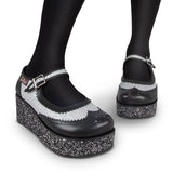 Chocolaticas® Havana Glitter Women's Mary Jane Platform From Hot Chocolate Design