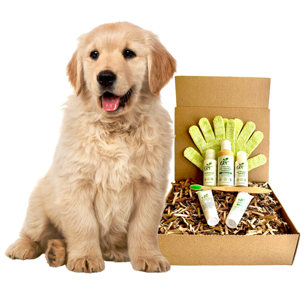 4-FURRY DOGS *RESTORATIVE GROOMING KIT from ReNewedPet