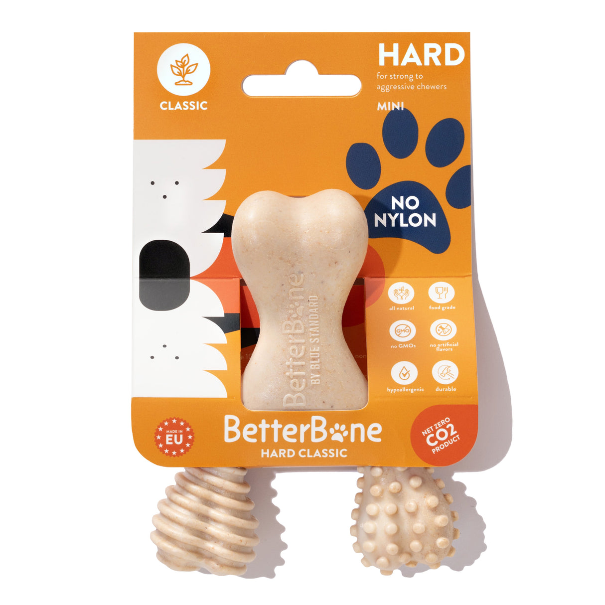 BetterBone HARD CHEW TOY: Natural Ingredients, eco-friendly, and ultra-durable chew for the toughest chewers! from BetterBone All Natural Eco-Friendly Dog Chews & Bones