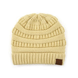 CC Beanie Popular Unisex Cable Knit Men Women Kids Skully Winter Hats by Truly Contagious