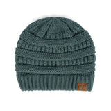 CC Beanie Popular Unisex Cable Knit Men Women Kids Skully Winter Hats by Truly Contagious