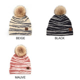 CC Beanie Animal Print Winter Hats