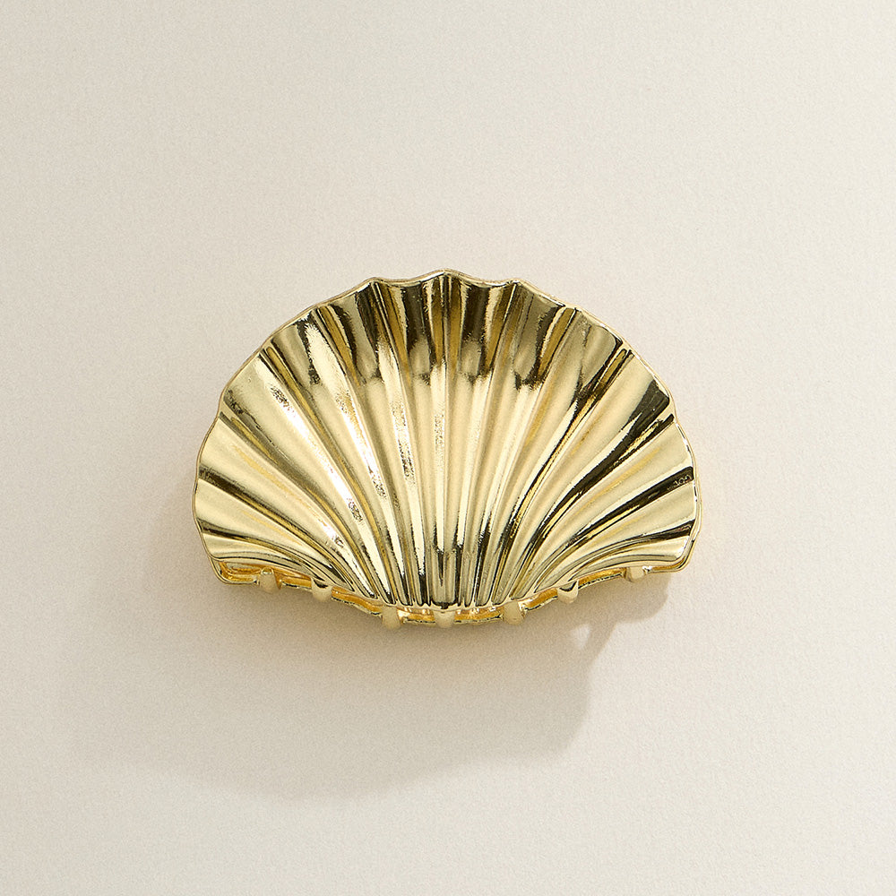 Metal Sea Shell Hair Claw Clips from Madeline Love