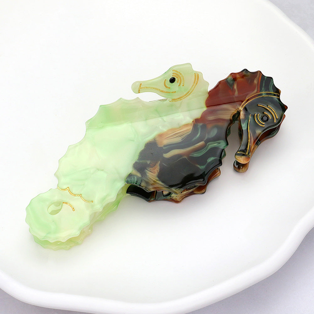 Seahorse Hair Claw Clip from Madeline Love
