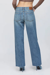 HIDDEN | LOGAN MEDIUM WASH SUPER SOFT DAD JEAN From Tallulah Lou