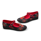 Chocolaticas® Heart Women's Mary Jane Flat from Hot Chocolate Design