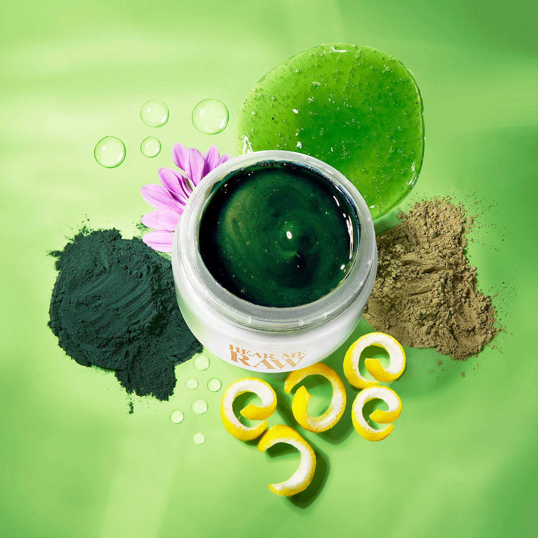 THE BRIGHTENER radiant brightening face mask From Hear me Raw