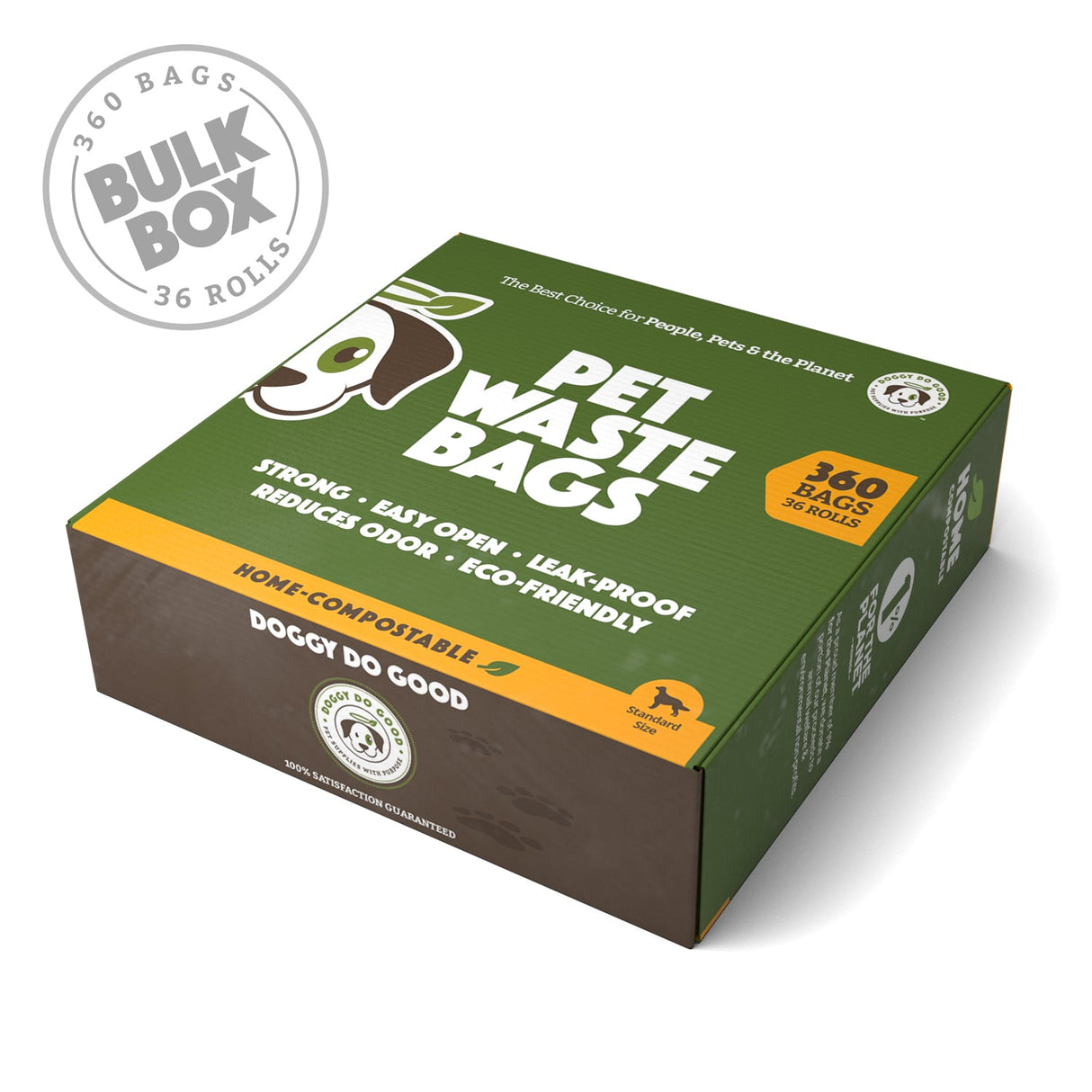 Compostable Pet Waste Bags - 360 Bags from Doggy Do Good®