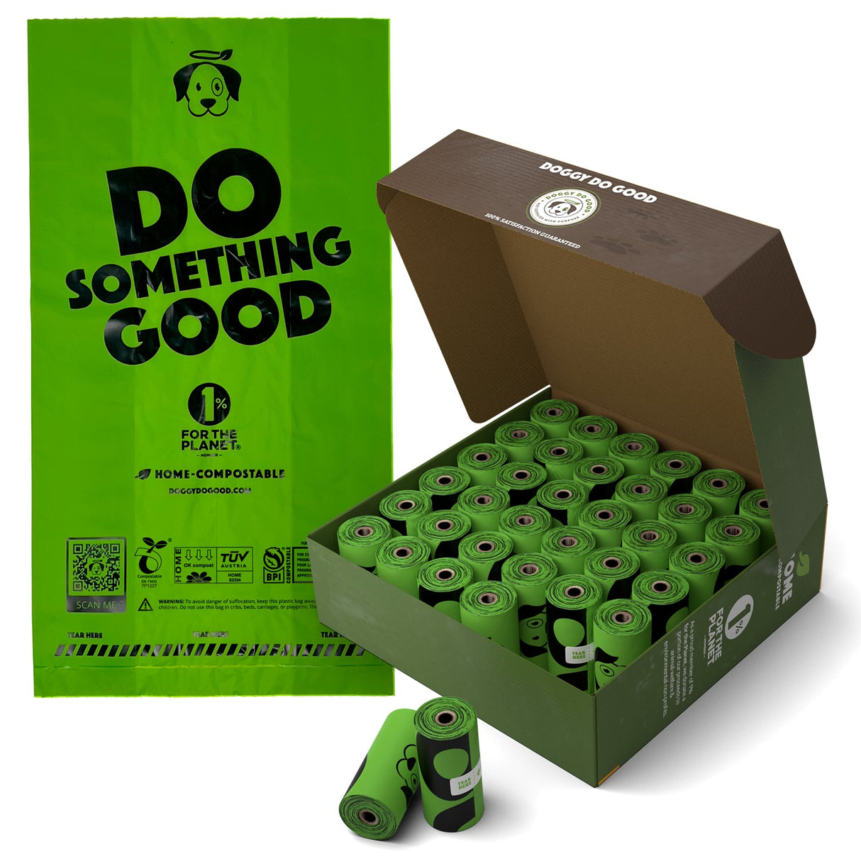 Compostable Pet Waste Bags - 360 Bags from Doggy Do Good®